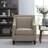 Hilga Erica Accent Armchair With Chrome Nailhead Trim-634683700