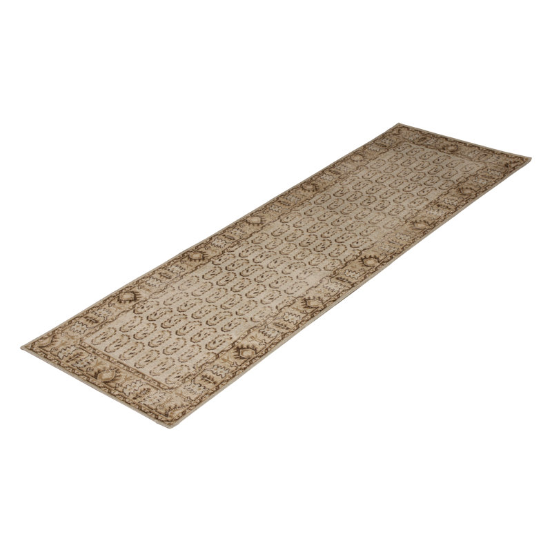 One-of-a-Kind 3'1" X 10' Hand Knotted Area Rug