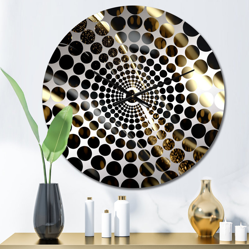 Horloge murale Sohib - Fractals, Petit