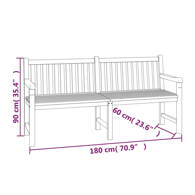 Zia 4 - Person Teak Patio Dining Set with Rectangular Table