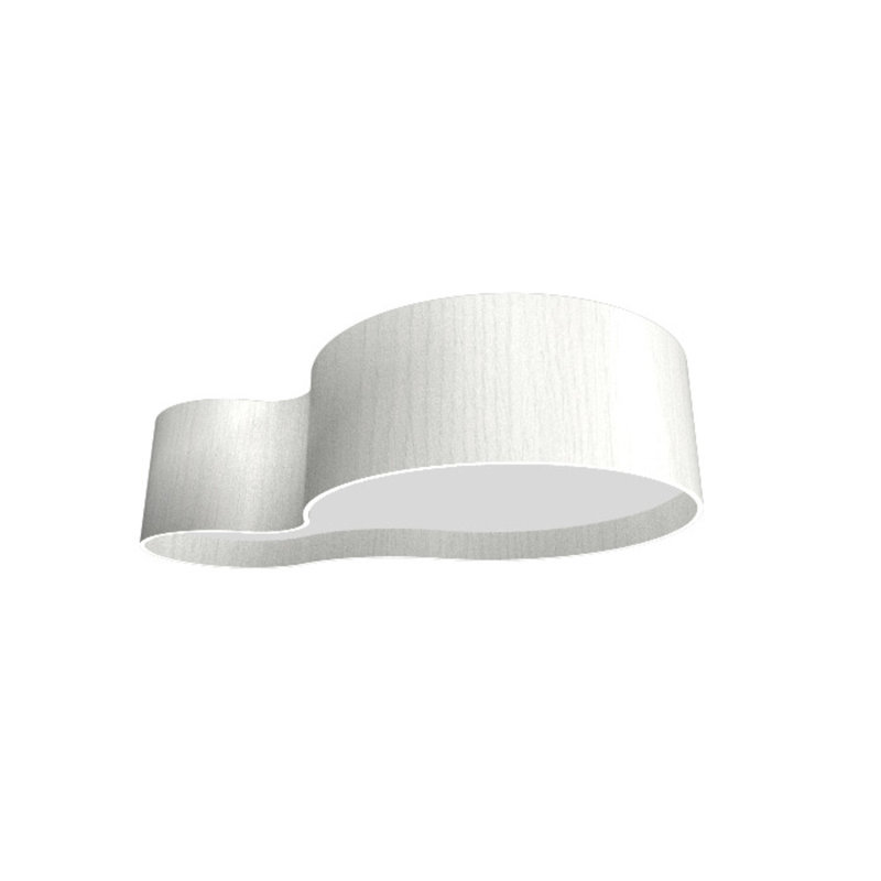 Orgânico 1 - Light LED Flush Mount, Organic White