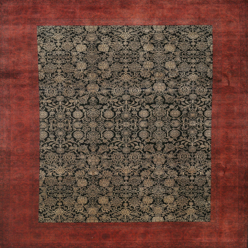 Divergent Performance Indoor Rug, Square 5'