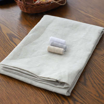 100% Natural Linen Needlework Fabric For Clothing, Home Decor