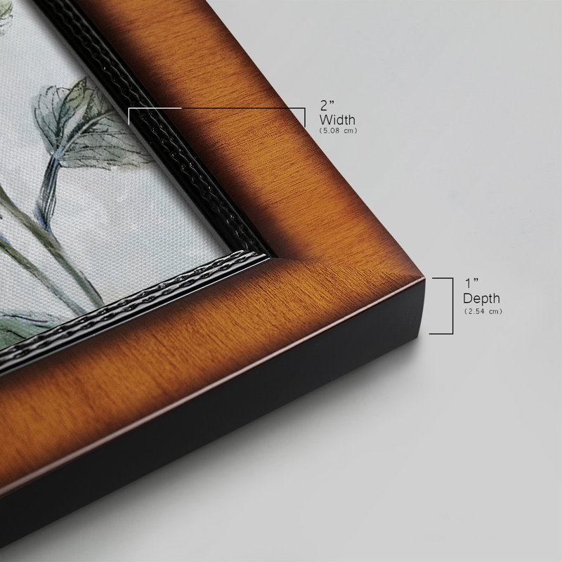 Rétro nuances de bleu - reproduction d'un seul cadre photo sur toile, H 25 po x l 45 po x P 2,5 po