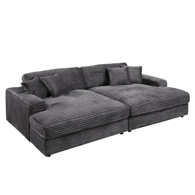Canapé modulaire Dilde Hau avec 4 coussins Dau