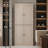 100% Solid Wood Tall Bathroom Linen Cabinet with Doors, Adjustable Shelves, Modular Bathroom & Laundry Storage Cabinet, 32" W x 71.5" H-981177910