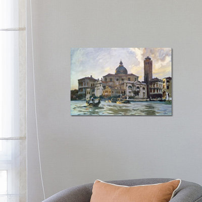 Palazzo Labia, Venice, 1913 by John Singer Sargent - Wrapped Canvas Gallery-Wrapped Canvas Giclée