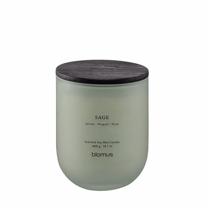 TUOKSU Scented Candle - Sage (Lemon/Muguet/Musk), Large