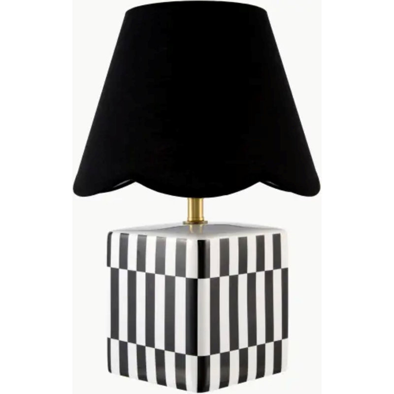 Lampe de table Evert, Black, Lin, Black