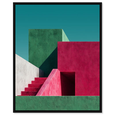 Minimalist Maze I Print by Oliver Gal