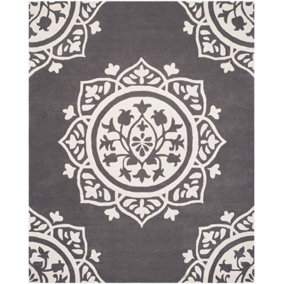 Cruz Hand Tufted Wool Floral Rug