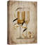 «Vintage Confetti Champagne Glasses» sur impression sur toile-94537211