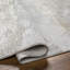 Tapis abstrait en polypropylène tissé à la machine en gris / beige-2099338387