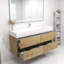 Meuble-lavabo mural simple 60 po-71072243