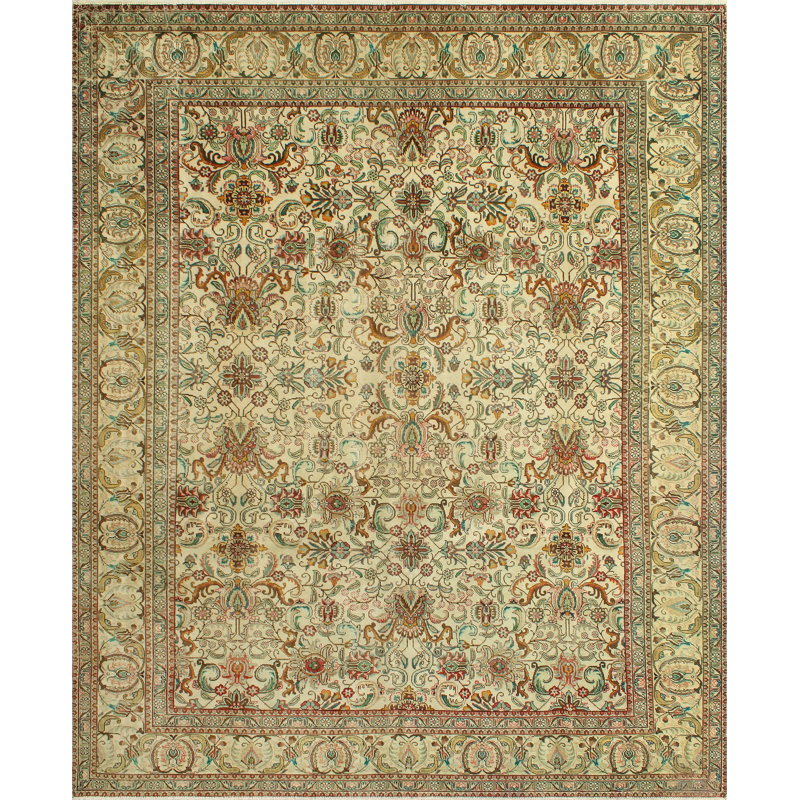 Khylar Distressed Flyta Ivory Rug