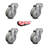 Polyurethane Swivel Bolt Hole Caster-88884175