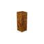 Teak Chunk Square Pedestal Sculpture