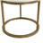 Modern Round Side Table with storage