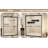 50-54" W X 72" H Semi-frameless Double Sliding Shower Door, Tempered Glass Adjustable Width, Explosion-proof Film, Walk-in Shower Compatible, Matte Black-120096366