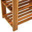 9 Pair Solid Wood Shoe Rack