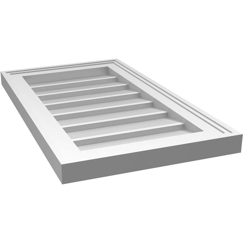 Cadre en brique, brun clair apprêté, H 24 po x l 14 po x P 1,5 po