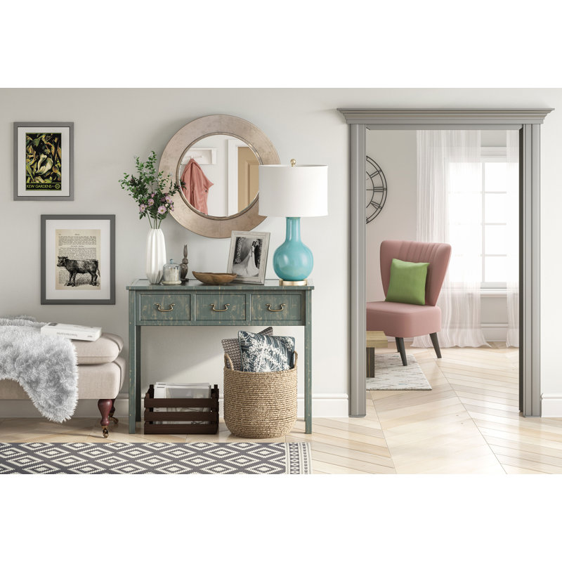 Mercuri Semi Sheer Single Curtain Panel, White, 52"W x 95"L