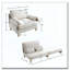 3-in-1 convertible sleeper,Foldable sofa bed recliner-2061769446