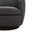 Fauteuil demi-tonneau en cuir Marcy Geniue-2097561555