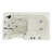 Ashton 52.8'' x 29.5'' Whirlpool Fiberglass Bathtub with Faucet-17694358-17694359