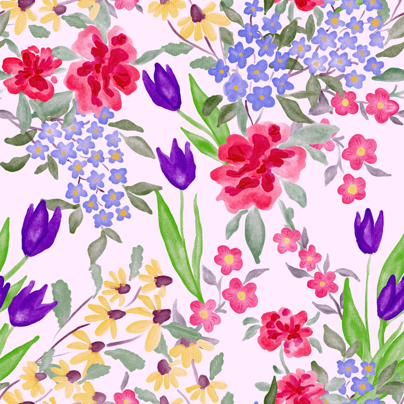 Peel & Stick Wall Mural, 10.42' W x 10.42' L
