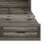 Murphy Bed Cabinet With Charging Station, Multi-Functional Foldable Platform Bed With  Large Storage Drawer-1675517592