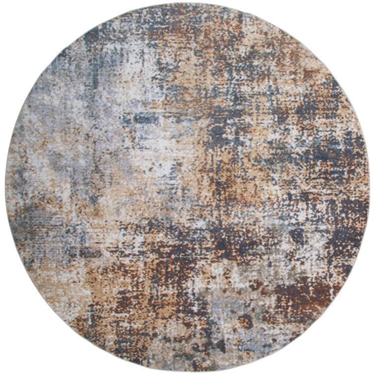 Pritt Washable Abstract Indoor Rug