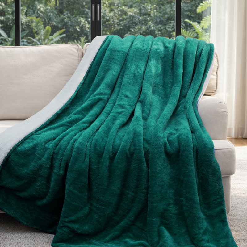 Jeté MPSBL50x60, Vert, L 70 po x L 60 po