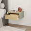 Eco Floating Bedside Table With Drawer And Metal Handle, Bedroom-1406265652