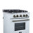 Breno 24 Inch Gas Range in White-118620237