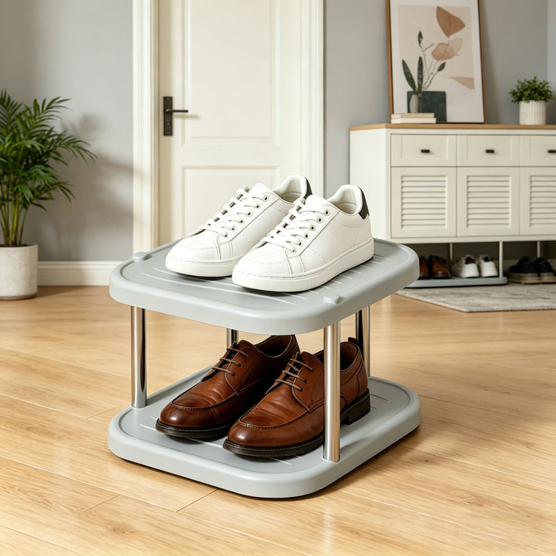 Multifunctional Shoe Storage Rack For Home Use Suitable For Dormitories Rooms And Doorways With Heightened And Deepened For Shoe Placement