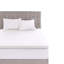 Surmatelas hypoallergénique en mousse viscoélastique gélifiée 3 po avec housse de refroidissement amovible-1511270365