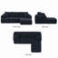 Canapé Boneless, canapé modulaire en L Chenille-129718217-129718222