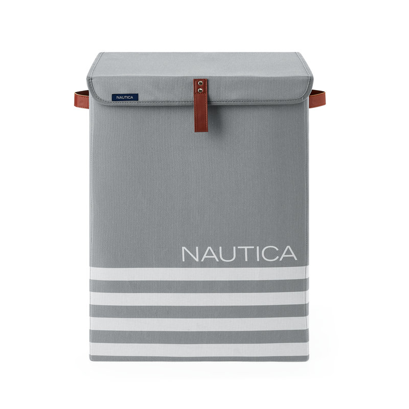 Nautica Laundry Hamper, Gray