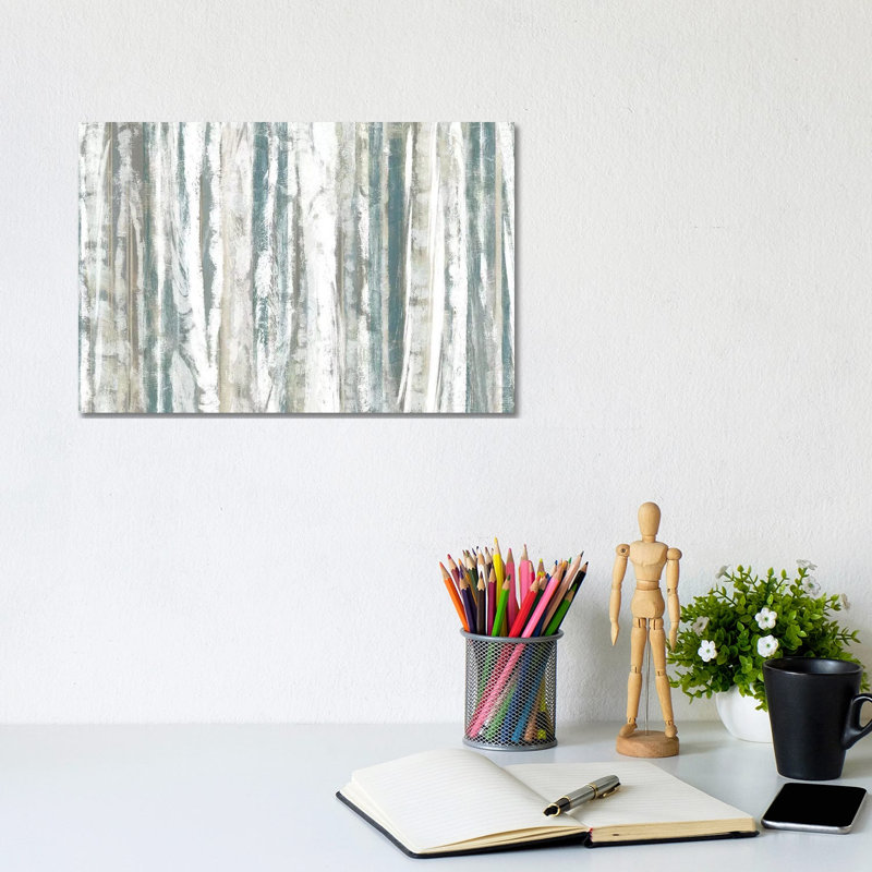 Treeline Strata I by Jennifer Goldberger - Wrapped Canvas Gallery-Wrapped Canvas Giclée, 20.32 cm H x 30.48 cm W