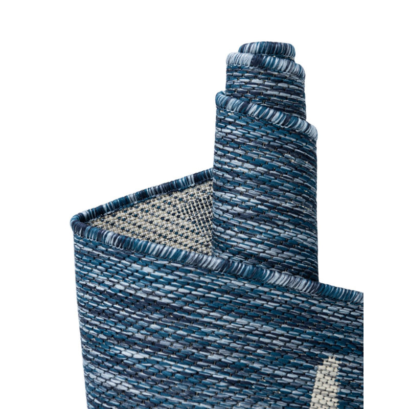 Hornersville Floral Indoor / Outdoor Rug, Square 10'8"