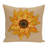 Floral Outdoor Reversible Throw Pillow-18012969