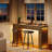 59-Inch Console Table, Wooden Rectangular Sofa Table Behind The Couch