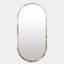 Brindle Oval Mirror