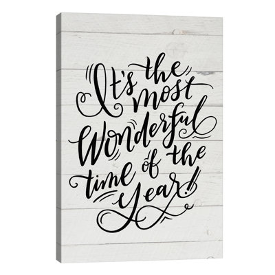 Country Christmas I by Loni Harris - Wrapped Canvas Print