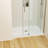 48"L x 32"W Acrylic Shower Base Pan Rectangular Single Threshold Shower Base with Center Drain