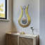 Ayatul Kursi Tulip-Shaped Shiny Metal Wall Art-919685818