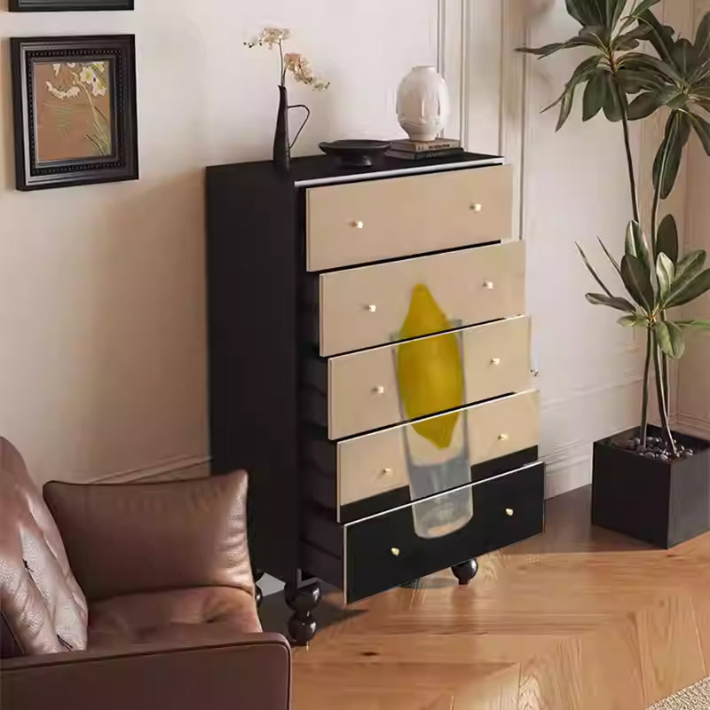 Solid Pinewood Storage Cabinet with Large Top