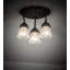Summer Wheat 3 - Light Semi Flush Mount