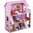 Shimmer Mansion Dollhouse, Large 3-Story Dollhouse With Accessories